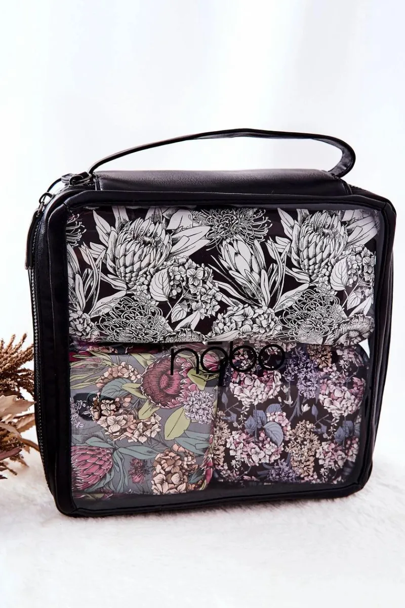 Kosmetyczki Damskie>Nobo Kosmetyczka Przezroczysta L0010-CM20 Mix