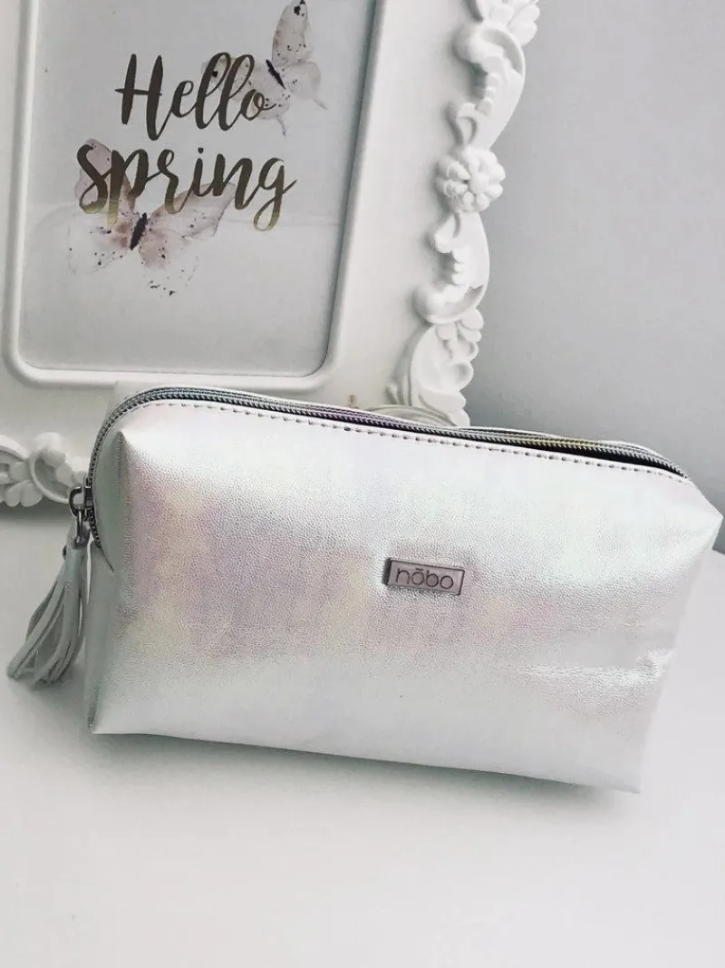 Discount Kosmetyczka Saszetka Perłowa Benzyna Damskie Torebki Nobo|Kosmetyczki Damskie