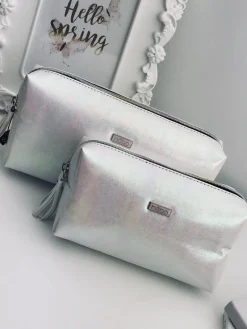 Discount Kosmetyczka Saszetka Perłowa Benzyna Damskie Torebki Nobo|Kosmetyczki Damskie