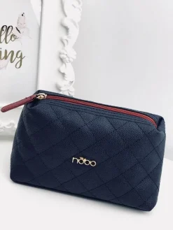 Clearance Kosmetyczka Saszetka Granatowa Damskie Torebki Nobo|Kosmetyczki Damskie