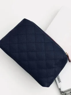 Clearance Kosmetyczka Saszetka Granatowa Damskie Torebki Nobo|Kosmetyczki Damskie