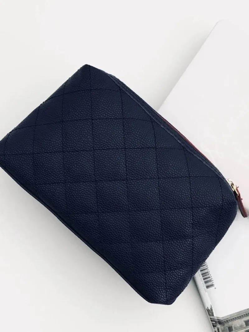 Clearance Kosmetyczka Saszetka Granatowa Damskie Torebki Nobo|Kosmetyczki Damskie