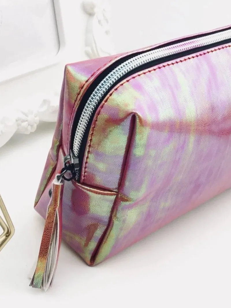 Hot Kosmetyczka Saszetka Różowa Benzyna Damskie Torebki Nobo|Kosmetyczki Damskie