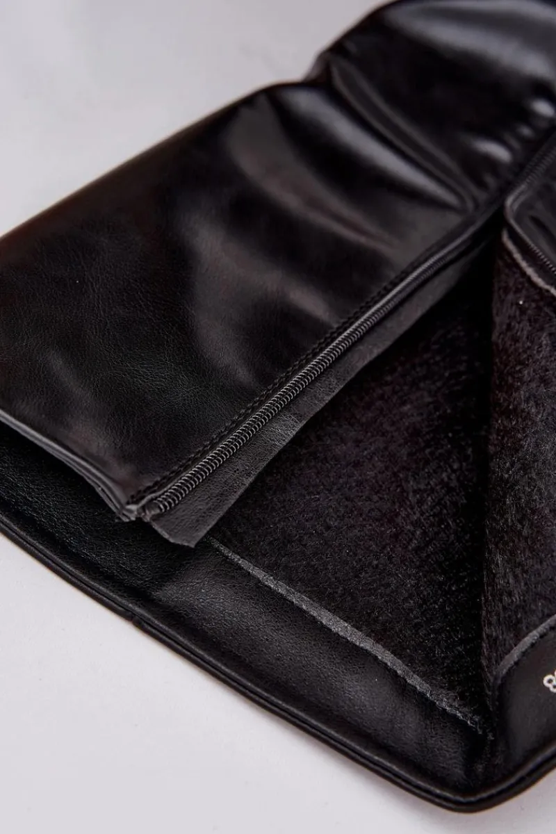 Kozaki Ocieplane|Kozaki Na Szpilce>Boto Kozaki Damskie Na Niskiej Szpilce Ocieplane Z Eko Skóry Czarne Marcellia