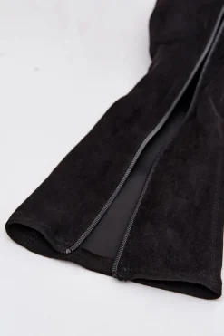 Kozaki Ocieplane|Kozaki Przed Kolano></noscript>Buty Sergio Leone Kozaki Damskie Na Niskim Obcasie Eko Zamszowe Sergio Leone KZ212 Czarne