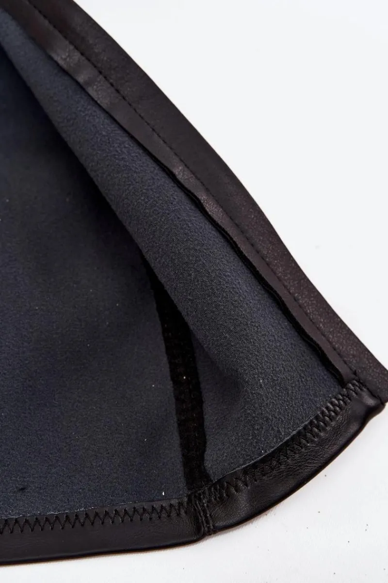 Kozaki Ocieplane|Kozaki Płaskie>Boto Kozaki Damskie Z Eko Skóry Czarne Oceana Czarny