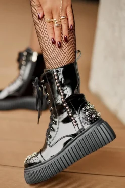 Botki Na Koturnie|Botki Sznurowane><noscript><img width=