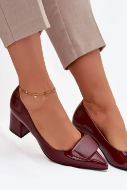 Czółenka Na Słupku|Czółenka Klasyczne><noscript><img width=