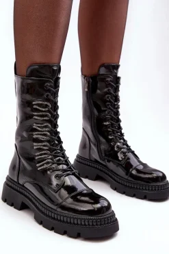 Botki Ocieplane|Botki Sznurowane><noscript><img width=