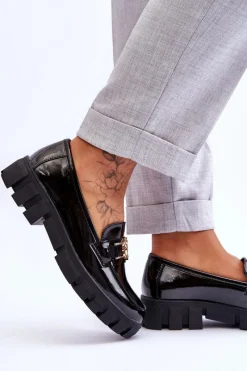 Mokasyny Damskie Lakierowane><noscript><img width=