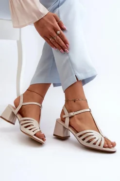 Sandały Na Obcasie><noscript><img width=