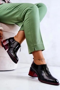 Półbuty Lakierowane><noscript><img width=