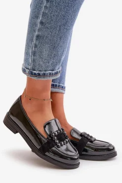 Loafersy Damskie|Mokasyny Płaskie><noscript><img width=