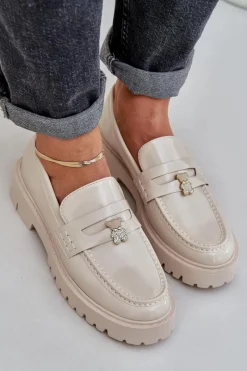 Loafersy Damskie|Mokasyny Płaskie><noscript><img width=