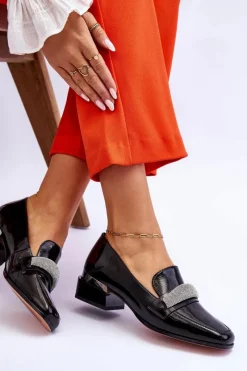 Mokasyny Damskie Lakierowane><noscript><img width=