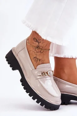 Mokasyny Płaskie|Mokasyny Damskie Lakierowane><noscript><img width=