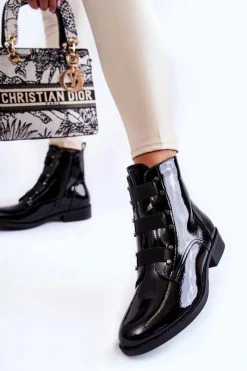 Botki Ocieplane|Czarne Botki><noscript><img width=