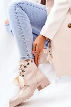 Botki Sznurowane|Botki Zimowe Damskie><noscript><img width=