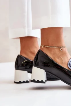 Półbuty Skórzane><noscript><img width=