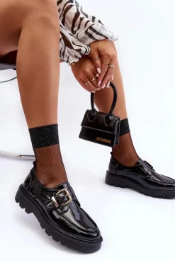 Półbuty Skórzane><noscript><img width=