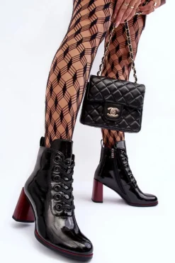 Botki Sznurowane|Botki Na Słupku><noscript><img width=