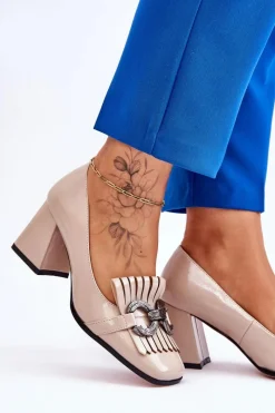 Czółenka Na Słupku|Czółenka Klasyczne><noscript><img width=