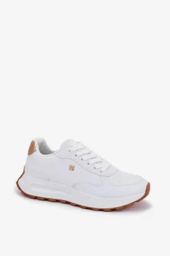 Sale Big Star Shoes Lekkie Buty Sportowe Damskie Big Star RR274629 HI-POLY SYSTEM Białe