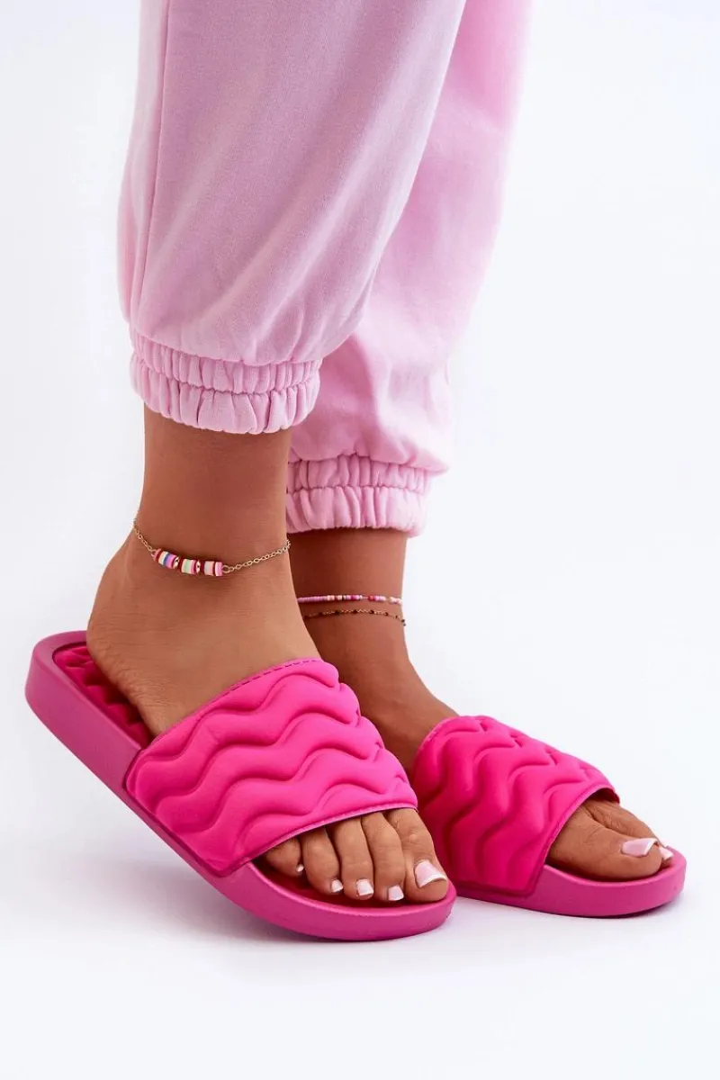 Online Lekkie Klapki Damskie Na Basen Fuksja Beliordia Damskie Klapki Basenowe|Klapki Damskie Klasyczne