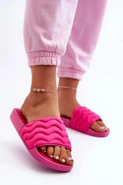 Online Lekkie Klapki Damskie Na Basen Fuksja Beliordia Damskie Klapki Basenowe|Klapki Damskie Klasyczne