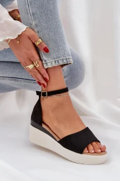 Sandały Na Obcasie|Sandały Na Koturnie><noscript><img width=