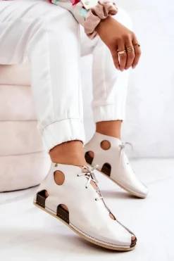 Sandały Płaskie|Botki Wiosenne><noscript><img width=