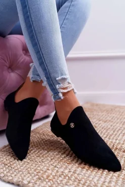 Clearance Lu Boo Botki Z Wycięciami Czarne Chelsea Damskie Brązowe I Beżowe Botki|Botki Zamszowe