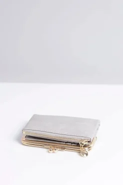 Best Boto Mała Damska Szara Portmonetka