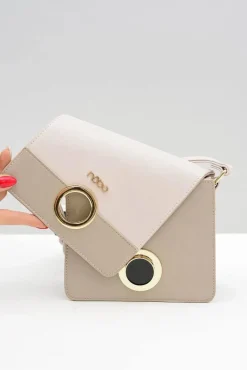 New Nobo Mała Elegancka Beżowa Torebka