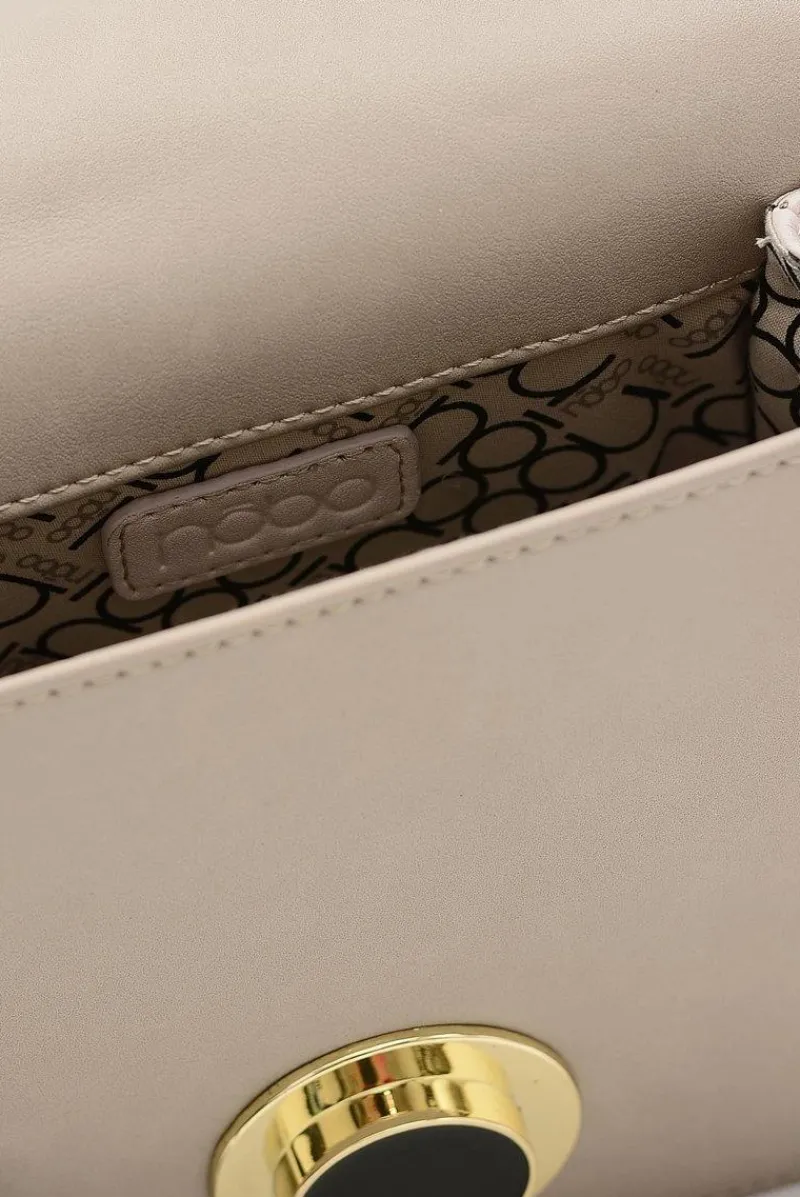New Nobo Mała Elegancka Beżowa Torebka