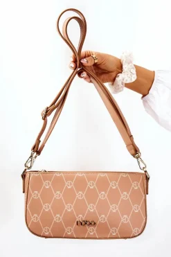 Online Mała Klasyczna Torebka M2220-C015 Beżowa Torebki Nobo|Torebki Klasyczne