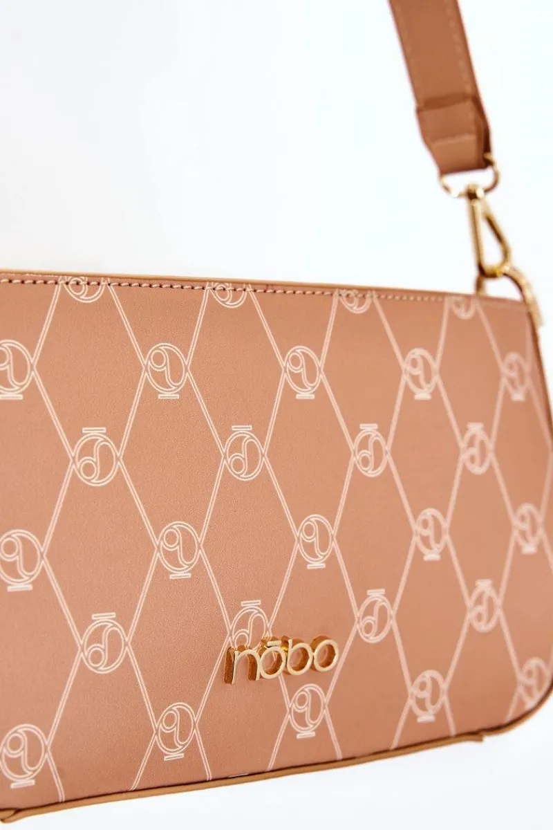 Online Mała Klasyczna Torebka M2220-C015 Beżowa Torebki Nobo|Torebki Klasyczne