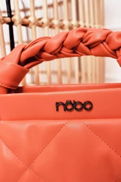 Torebki Nobo|Listonoszki></noscript>Nobo Mała Pikowana Torebka Na Łańcuszku NBAG-K1330 Brzoskwiniowa