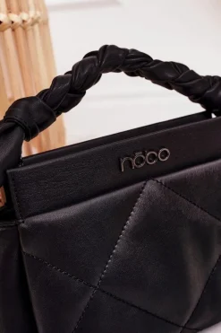 Discount Nobo Mała Pikowana Torebka Na Łańcuszku NBAG-K1330 Czarna