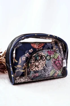 Kosmetyczki Damskie>Nobo Mała Przezroczysta Kosmetyczka L0050-CM13 Mix