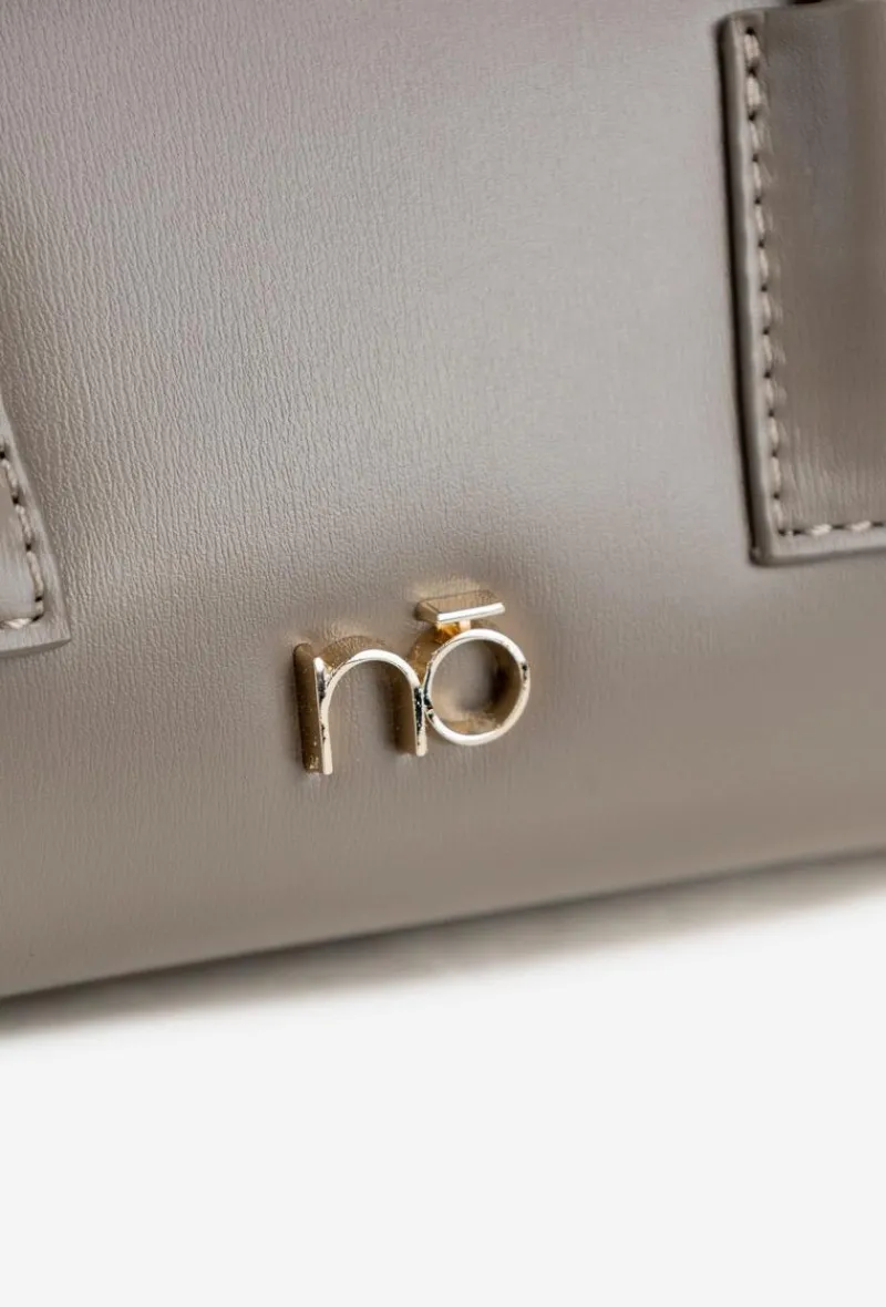 Discount Nobo Mała Torebka Kuferek BAG5800-M19 Szara Szary