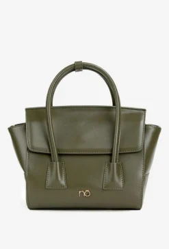 Torebki Nobo|Torebki Kuferki>Nobo Mała Torebka Kuferek BAG5800-008 Zielona Zielony