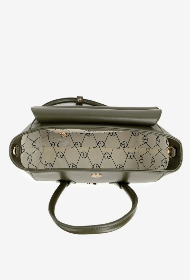 Torebki Nobo|Torebki Kuferki>Nobo Mała Torebka Kuferek BAG5800-008 Zielona Zielony