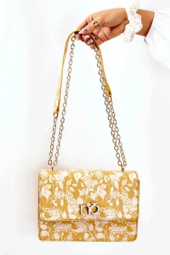 Outlet Nobo Mała Torebka Listonoszka M3070-CM02 Żółta