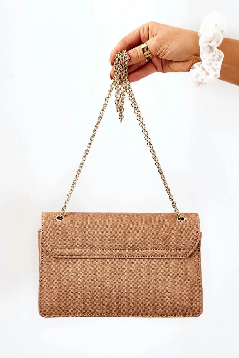 Outlet Mała Torebka Listonoszka M0590-C015 Beżowa Torebki Nobo|Torebki Klasyczne