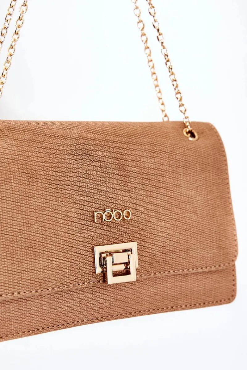 Outlet Mała Torebka Listonoszka M0590-C015 Beżowa Torebki Nobo|Torebki Klasyczne
