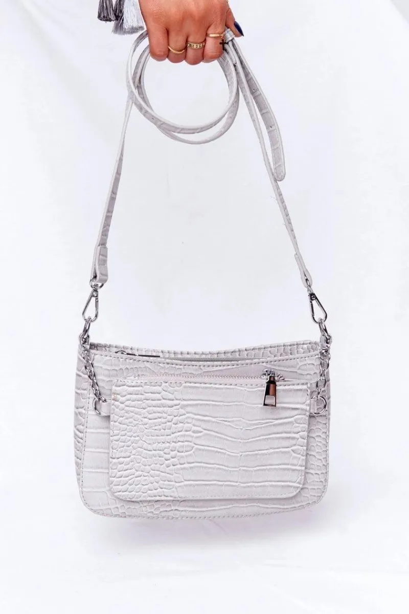 Torebki Klasyczne|Listonoszki>Boto Mała Torebka Na Ramię Z Saszetką Paris Szara