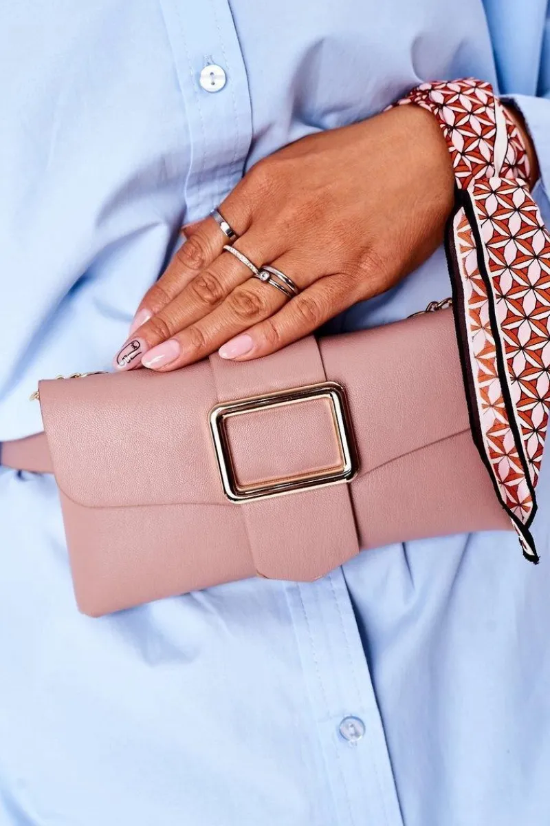 Nerki|Torebki Klasyczne>Boto Mała Torebka Nerka 2w1 Bruno Rossi Różowa