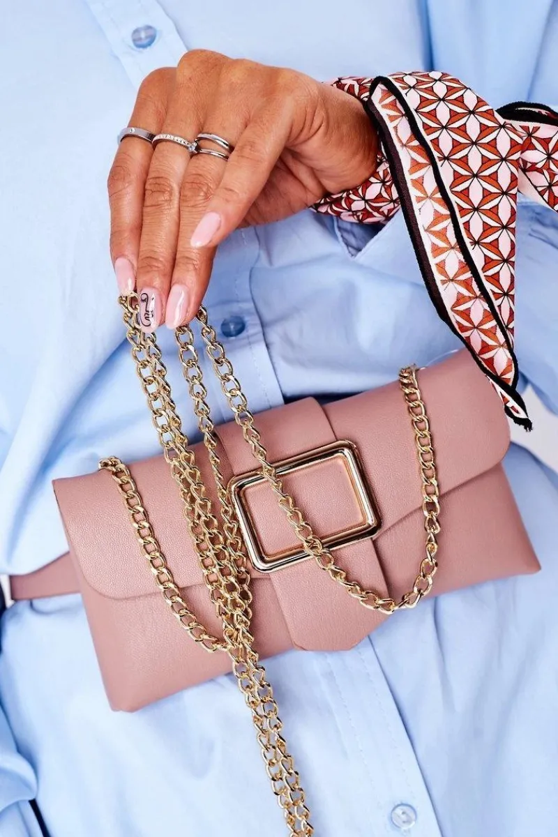 Nerki|Torebki Klasyczne>Boto Mała Torebka Nerka 2w1 Bruno Rossi Różowa