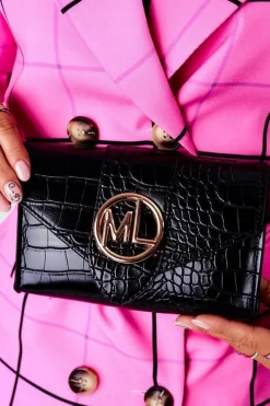 Outlet Boto Mała Torebka Nerka 2w1 Bruno Rossi Czarna